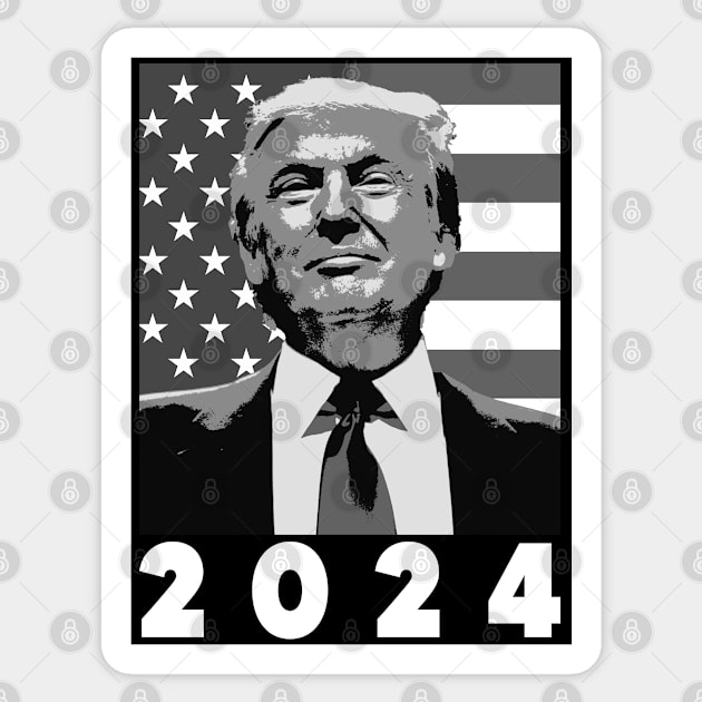 2024 Trump 2024 - 4 Sticker by TarikStore